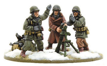 Bolt Action: Us Army Medium Mortar(winter) Box Front