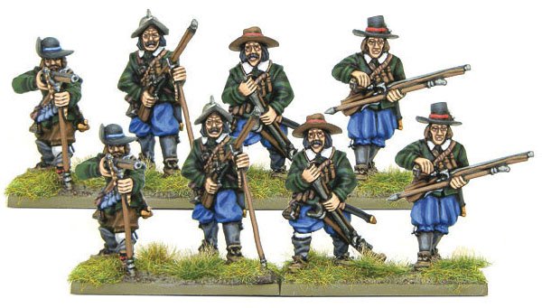 Pike And Shotte: Pike & Shotte Musketeers Box Front