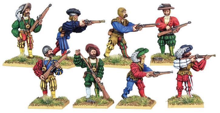 Pike And Shotte: Landsknecht Arquebusiers(8) Box Front