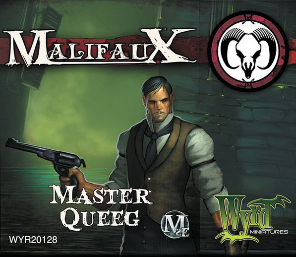 Malifaux: Guild Master Queeg Box Front