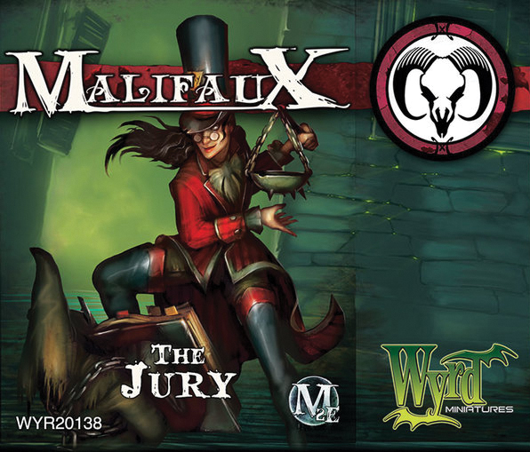 Malifaux: Guild The Jury Box Front