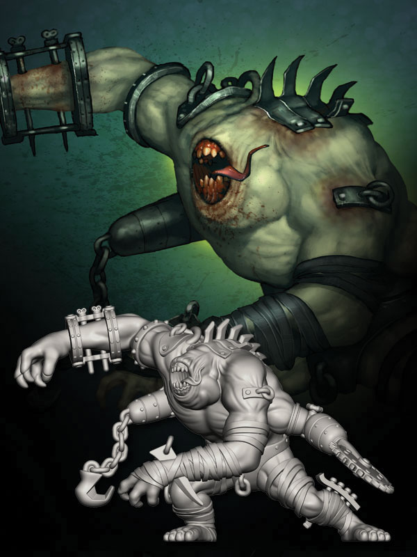 Malifaux: Outcasts Desolation Engine Box Front