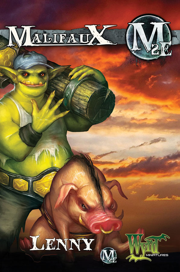 Malifaux: Gremlins Alternative Lenny With Pig Game Box