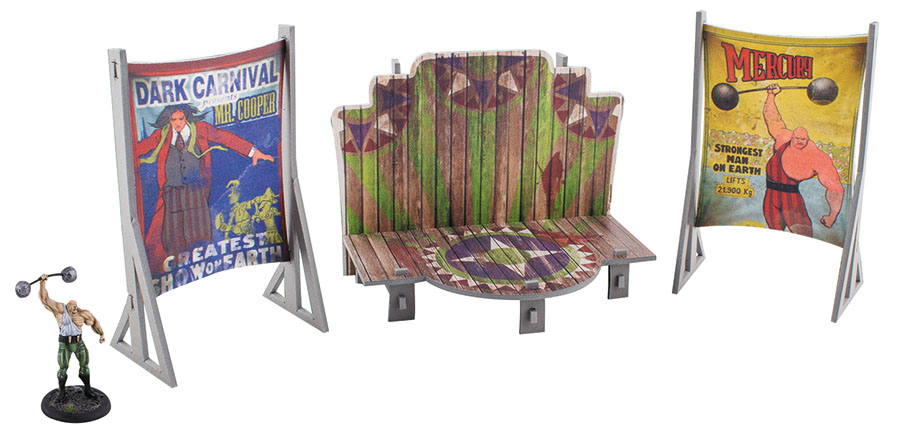 Malifaux: Circus Stage Box Front