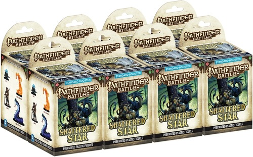 Pathfinder Battles: Shattered Star Standard Booster Brick (8) Box Front