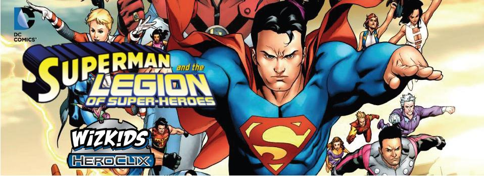 Dc Heroclix: Superman And The Legion Of Super-heroes Organized Play Kit Box Front