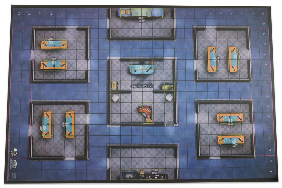 Heroclix: 2016 Collector`s Premium Map - Wizkids Office Box Front