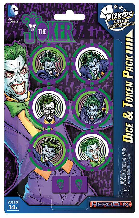 Dc Heroclix: The Joker Dice And Token Pack Box Front