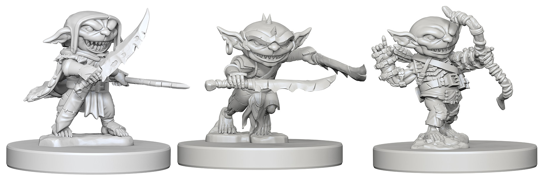 Pathfinder Deep Cuts Unpainted Miniatures: Goblins Box Front