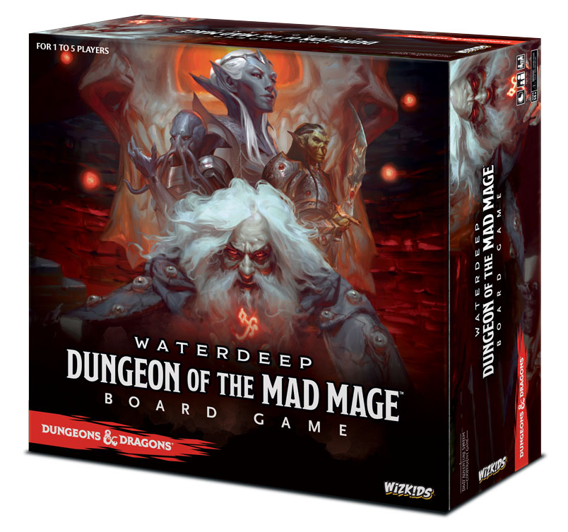 Dungeons & Dragons 2018 Adventure System Board Game Game Box