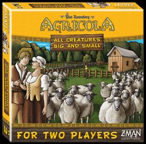 Agricola: All Creatures Big And Small 2-player Stand Alone Game Box Front
