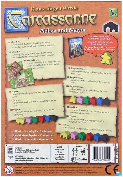 Carcassonne: Expansion 5 - Abbey and Mayor