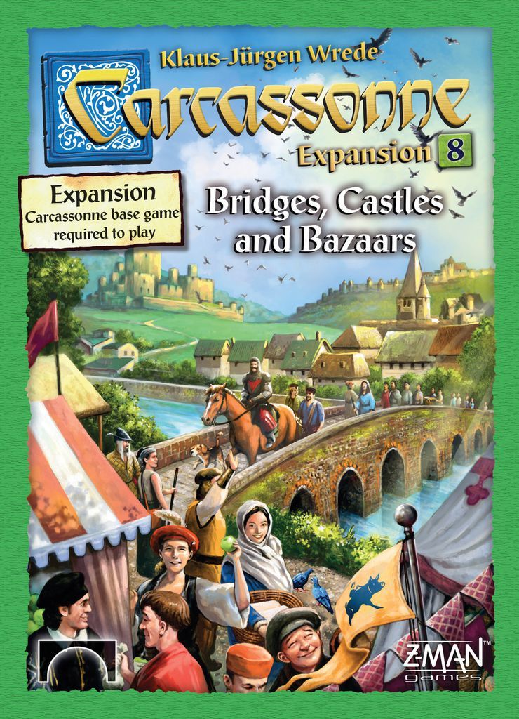 Carcassonne: Expansion 8 - Bridges Castles Bazaars